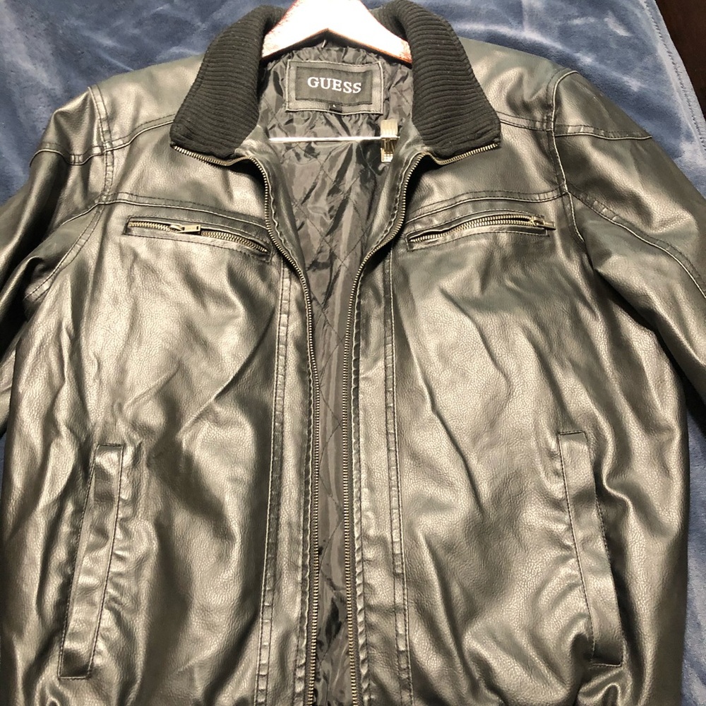 Leather Guess Jacket